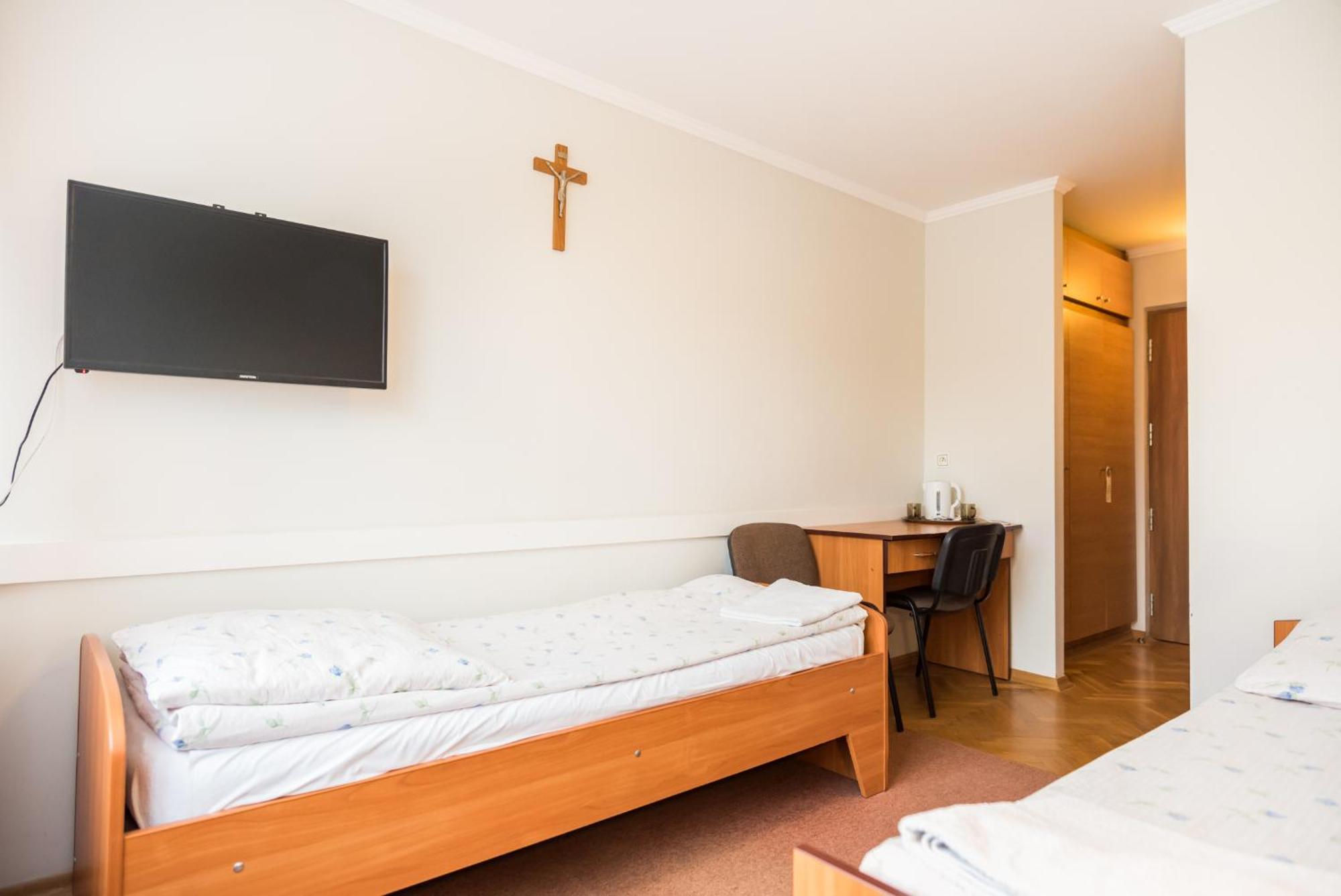 Hotel Dobre Miejsce Dom Rekolekcyjny Warschau Zimmer foto